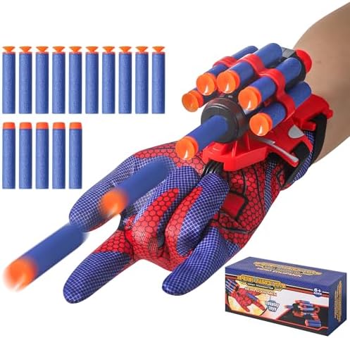 Lanzador De Telaranas Con 10 Dardos